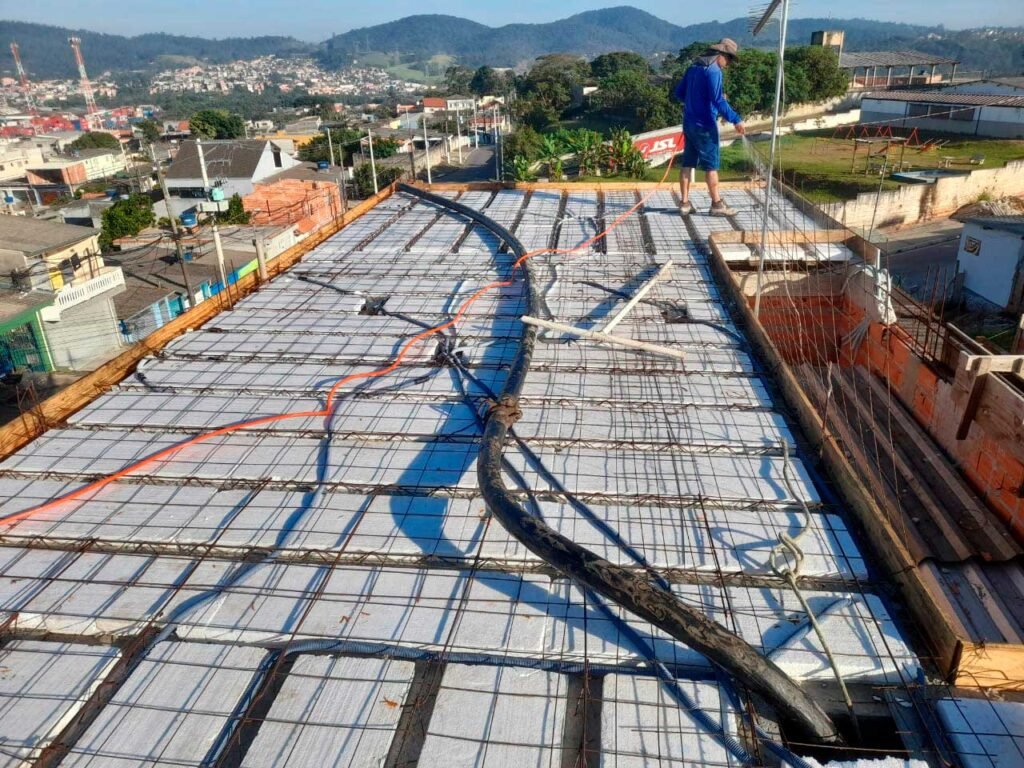 Locação de bombas para concreto usinado